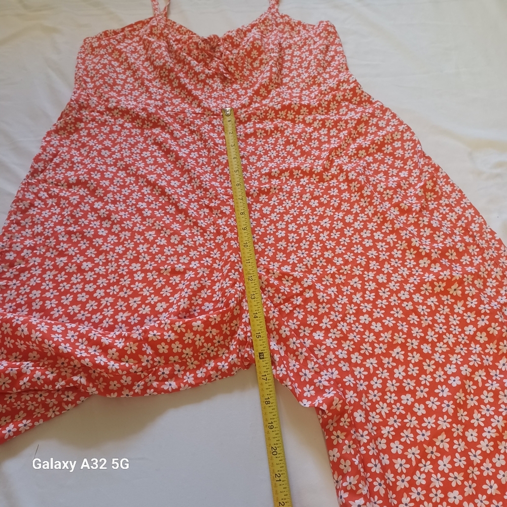 Old Navy  Red Patterned Women's Jumpsuit Size XL - Picture 15 of 16